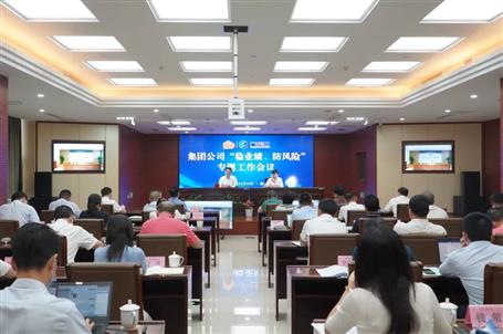 集團(tuán)公司“穩(wěn)業(yè)績(jī)、防風(fēng)險(xiǎn)”專題工作會(huì)議召開