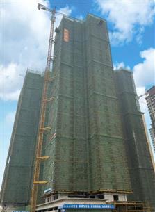 【奮戰(zhàn)一季度·沖刺開門紅】冶建桂海分公司承建項(xiàng)目又一主體樓順利封頂